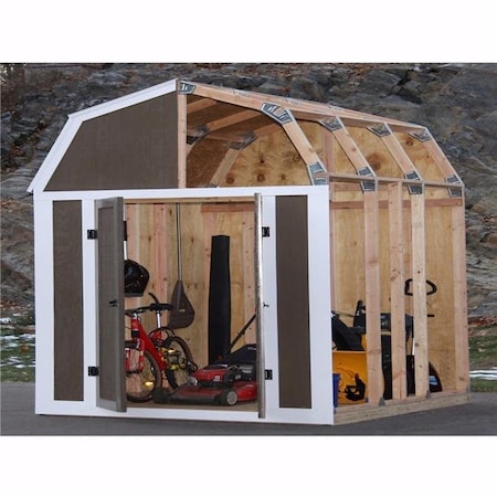 Shelter-It Shelter-It 70088 8 x 7 ft. EZ Builder Barn Shed Framing Kit 70088